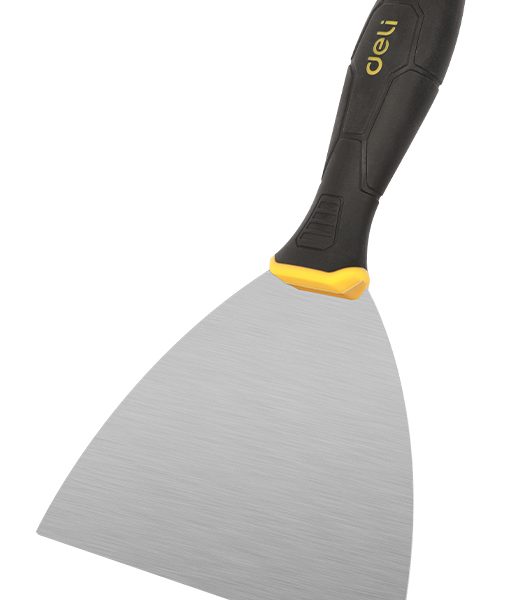 DELI σπάτουλα DL-HD6 με αντιολισθητική λαβή, ανοξείδωτο ατσάλι, 148mm