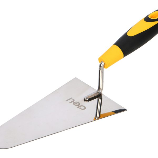 DELI μυστρί DL509322 με αντιολισθητική λαβή, ανοξείδωτο ατσάλι, 180mm