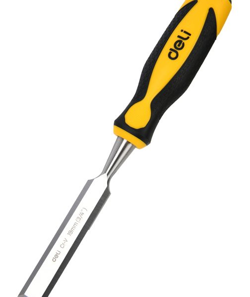 DELI σκαρπέλο ξύλου DL6219-E1 με αντιολισθητική λαβή, 19mm