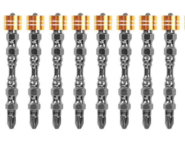 DELI σετ μύτες κατσαβιδιού DL255065 για δραπανοκατσάβιδο, διπλή κεφαλή, PH2x65mm, με μαγνητικό ring, 10τμχ