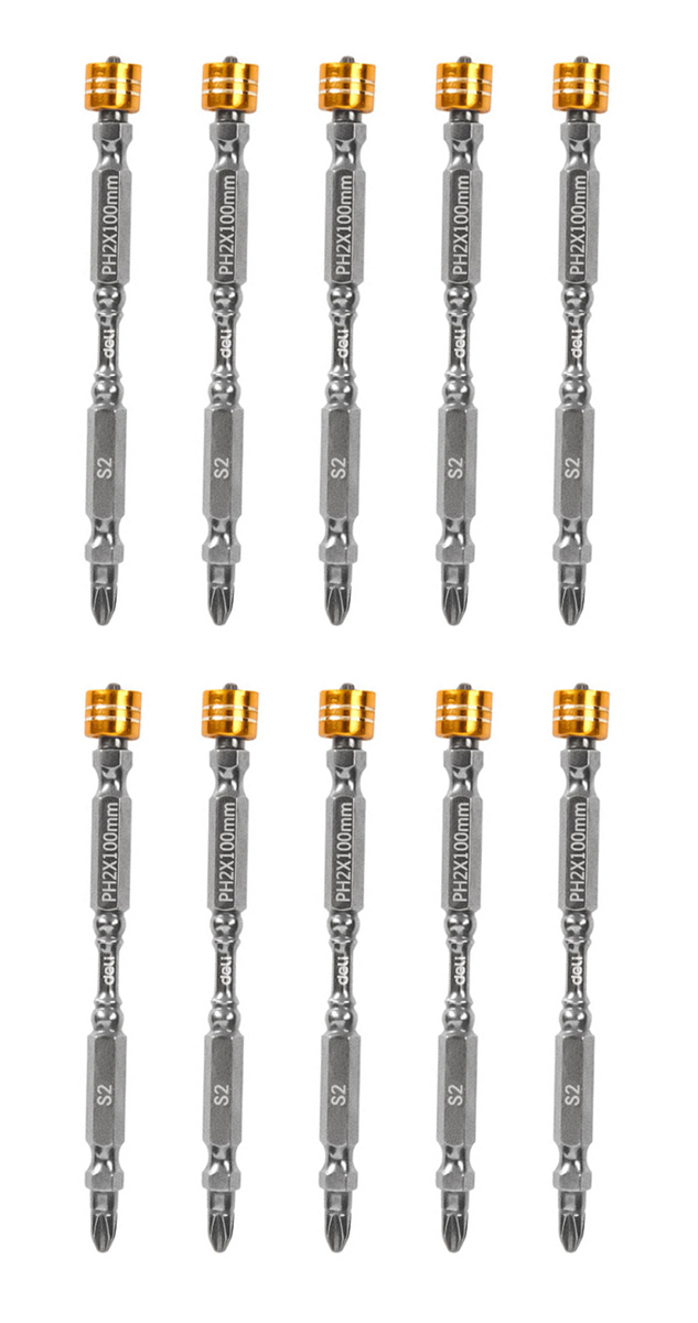 DELI σετ μύτες κατσαβιδιού DL255100 για δραπανοκατσάβιδο