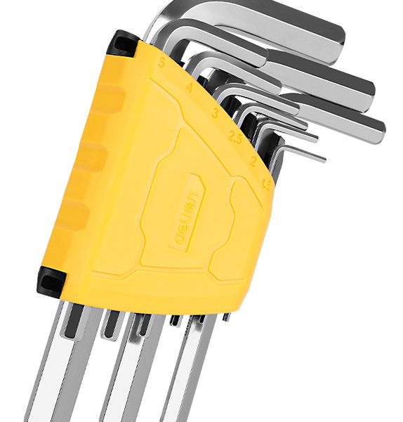 DELI σετ κλειδιά Allen DL230009 σε σχήμα L, 1.5-10mm, 9τμχ