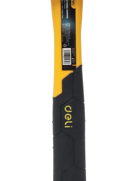 DELI βαριοπούλα DL447010 με αντιολισθητική Fiberglass λαβή, 1000gr, 275mm