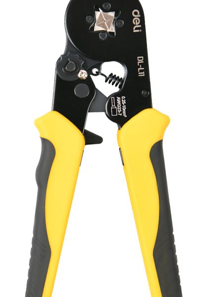 DELI πρέσα ακροδεκτών καλωδίων DL-L11, διατομής 0.25-10mm², 180mm