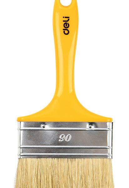 DELI πινέλο βαφής DL509138 με φυσικές τρίχες, πλαστική λαβή, 90mm