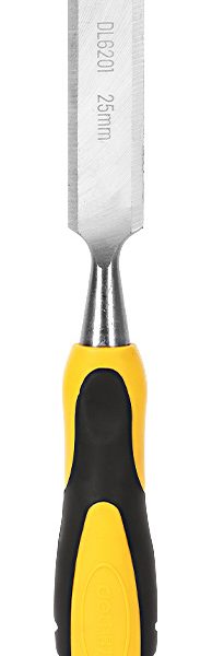 DELI σκαρπέλο ξύλου DL6201 με αντιολισθητική λαβή, 25mm