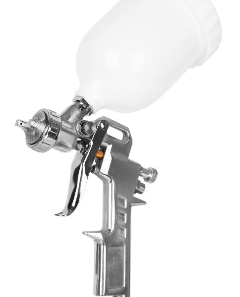 DELI πιστόλι βαφής αέρος άνω δοχείου DL-QPQ-990G, 600cc, 1.5mm