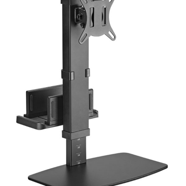 POWERTECH βάση γραφείου οθόνης PT-1449 με βάση mini PC, 17-32", έως 8kg