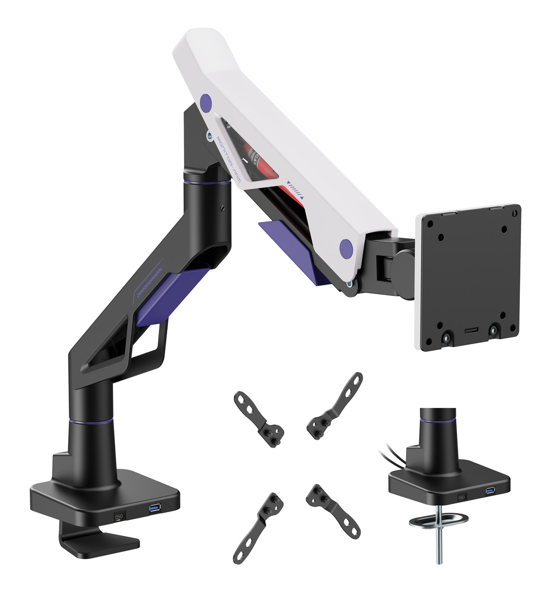 BRATECK gaming βάση γραφείου οθόνης LDT95-C012UC 123289