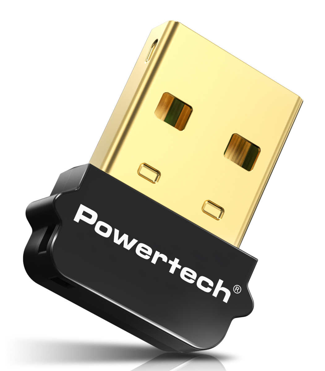 POWERTECH USB Bluetooth 5.1 αντάπτορας PT-1452 με εμβέλεια έως 20m