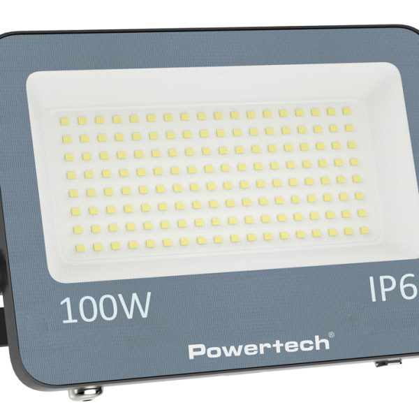 POWERTECH LED προβολέας PT-1460, 100W, 4000K, 9000lm, IP66