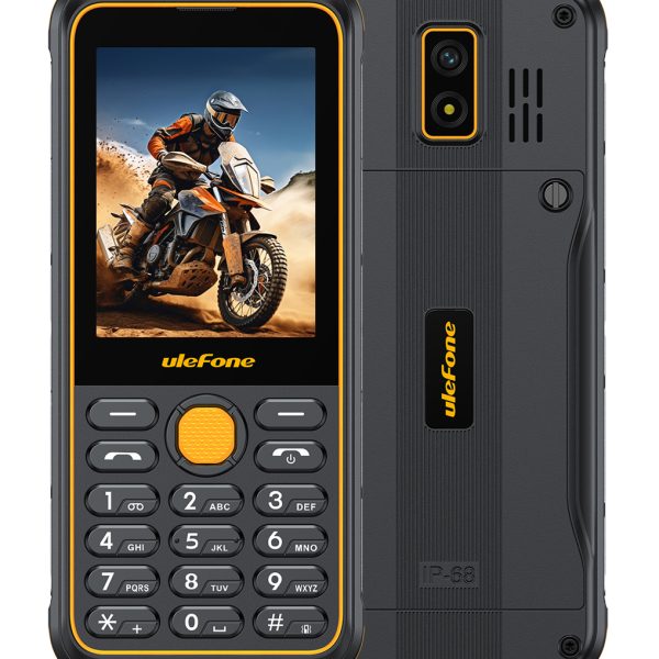 ULEFONE κινητό τηλέφωνο Armor Mini 4, IP68, 2.8", dual SIM, 4G, μαύρο