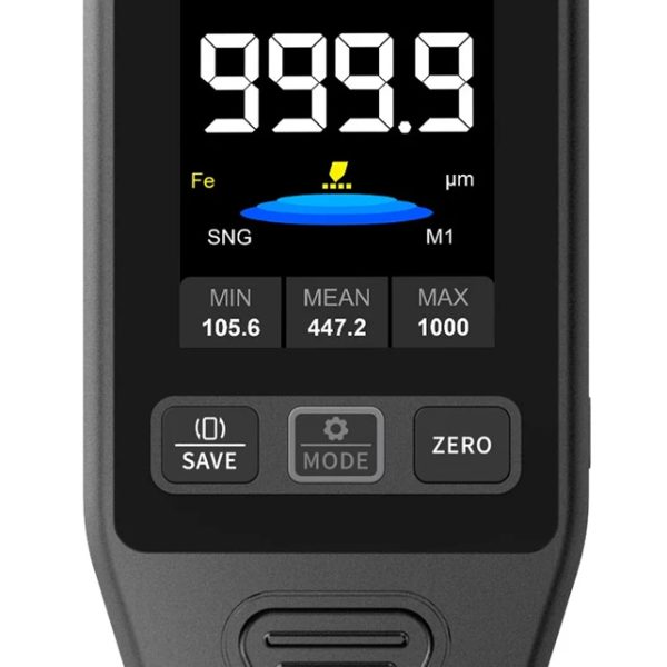 FNIRSI ψηφιακός μετρητής πάχους χρώματος CTG-20, 0-1400μm, επαναφορτιζόμενος