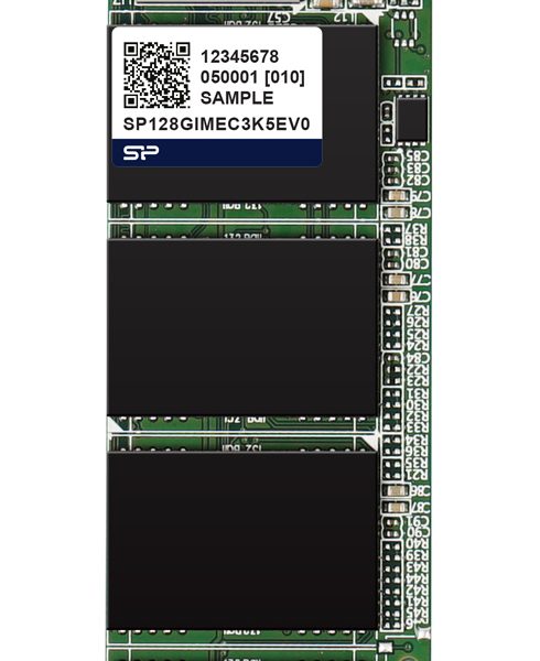 SILICON POWER industrial SSD NVMe PCIe Gen3x4 M.2 2280 MEC3K0E, 128GB, 2.600/2.000MBps, 3D TLC, -20~75 °C