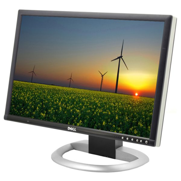 DELL used οθόνη 2405FPW LCD, 24" 1920x1200, VGA/DVI, Grade B