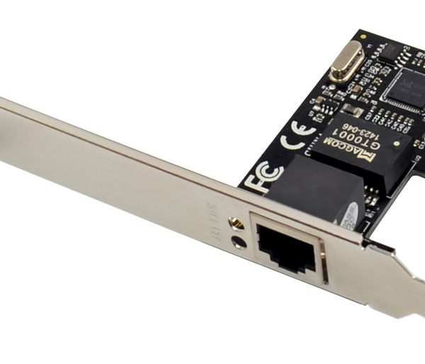 POWERTECH κάρτα επέκτασης PCIe σε 1x RJ45 ST714, 1000Mbps, RTL8111C