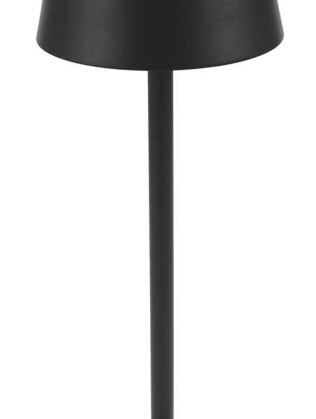 POWERTECH LED επιτραπέζιο φωτιστικό HLL-0195, RGB, ρυθμιζόμενο, επαναφορτιζόμενο, μαύρο