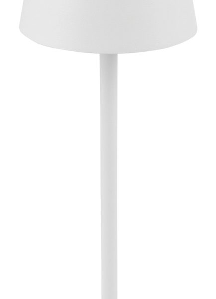 POWERTECH LED επιτραπέζιο φωτιστικό HLL-0196, RGB, ρυθμιζόμενο, επαναφορτιζόμενο, λευκό