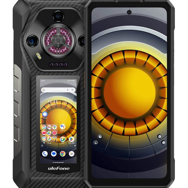 ULEFONE smartphone Armor 30 Pro, 6.95" & 3.4", 16/512GB, 5G, 12800mAh, IP68/IP69K, μαύρο