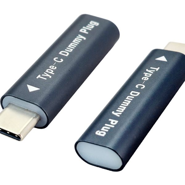 POWERTECH USB-C dummy plug CAB-UC094, 4K/60Hz, γκρι