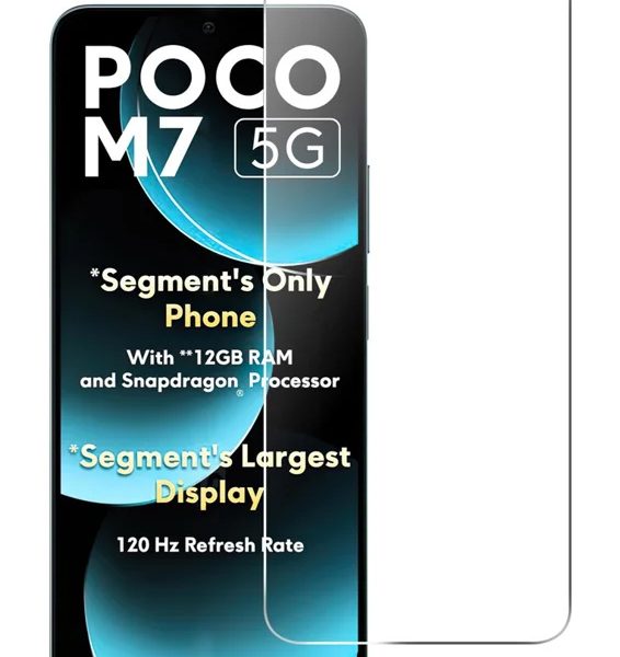 POWERTECH tempered glass 2.5D TGC-0743 για Xiaomi Poco M7 5G