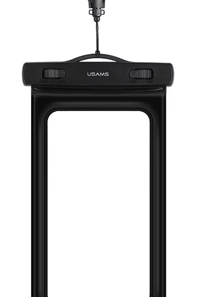 USAMS αδιάβροχη θήκη smartphone US-YD011, έως 7", IPX8, μαύρη