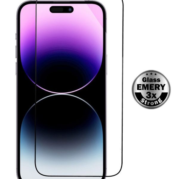 POWERTECH tempered glass Emery 5D TGC-0764 για iPhone 14 Pro Max, full glue