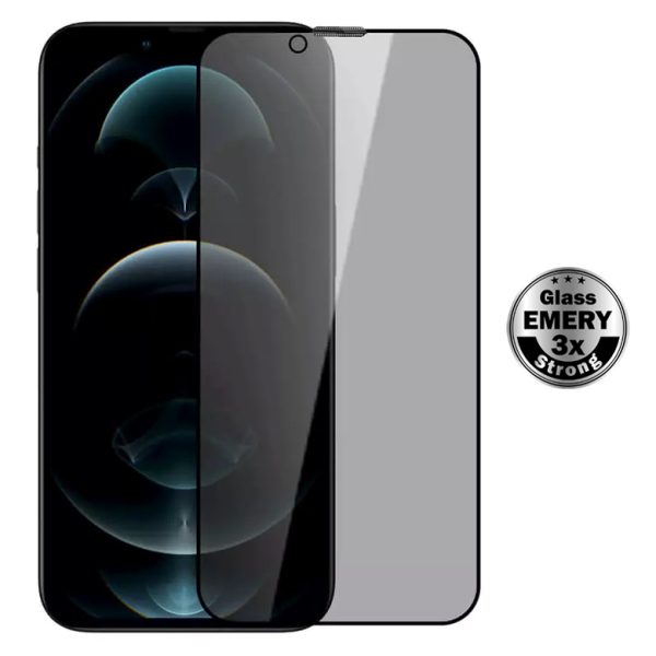 POWERTECH tempered glass Emery Private 5D TGC-0775 για iPhone 14, full glue