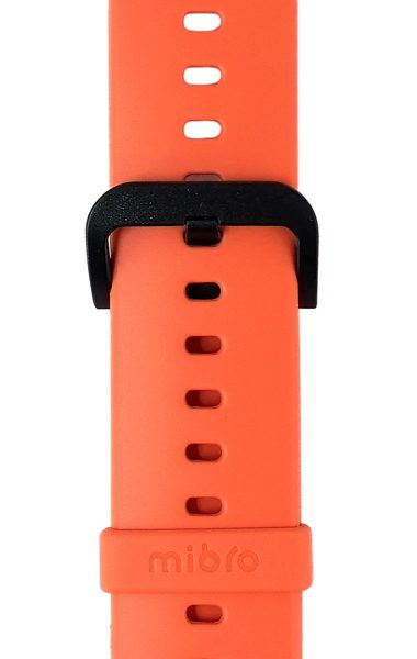MIBRO λουράκι σιλικόνης MBR-STRAP-OR, 22mm, πορτοκαλί