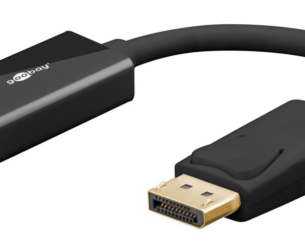 GOOBAY αντάπτορας DisplayPort σε HDMI 75270, 8K/60Hz, 0.1m, μαύρος