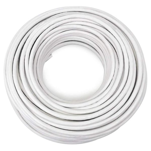 CABLEL καλώδιο ρεύματος NYMHY HO5VV-F 3x 4mm², 300/750V, 100m, λευκό