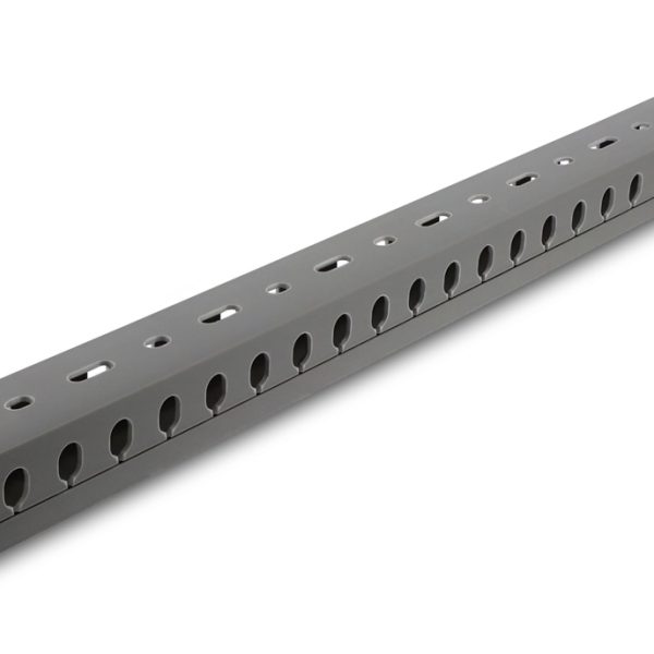 DELOCK cable management 22028, πλαστικό, 30x30mm, 1m, γκρι