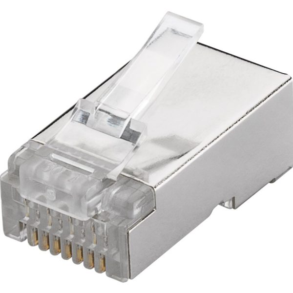 GOOBAY βύσμα RJ45 93829, CAT 6 STP, μεταλλικό, 10τμχ