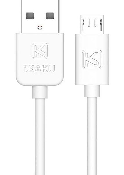 KAKUSIGA καλώδιο micro USB σε USB KSC-332, 2.4A, 480Mbps, 2m, λευκό