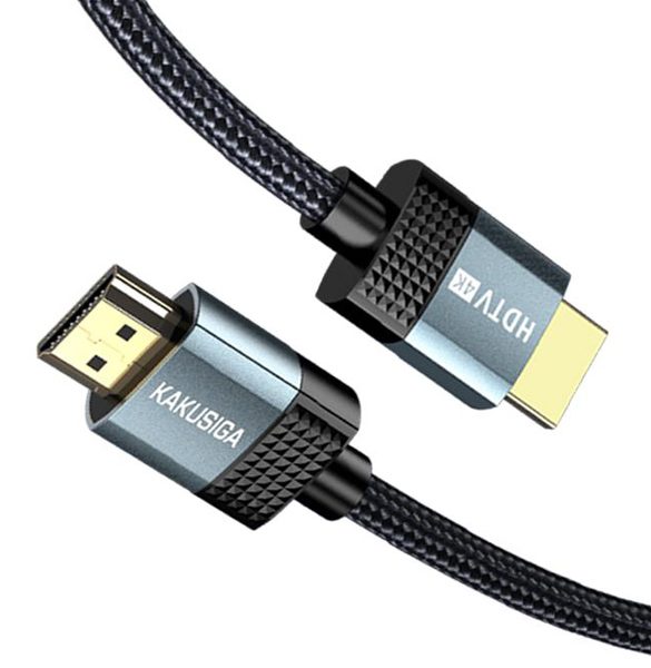 KAKUSIGA καλώδιο HDMI KSC-983, 4K/60Hz, 18Gbps, 1m, μαύρο