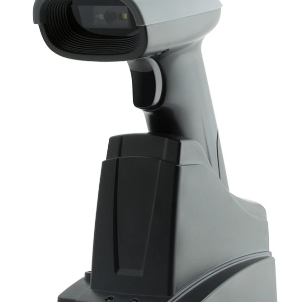 GTCODESTAR barcode scanner GT-1901C με βάση, 1D & 2D, ενσύρματο & ασύρματο, Bluetooth, 2000mAh, μαύρο