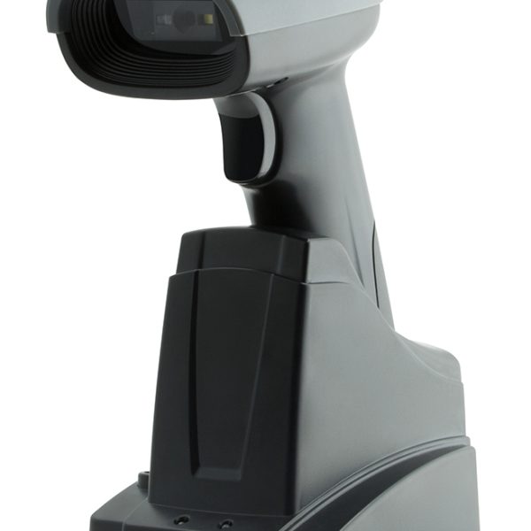 GTCODESTAR barcode scanner X-1901B με βάση, 1D & 2D, ενσύρματο & ασύρματο, Bluetooth, 2000mAh, μαύρο