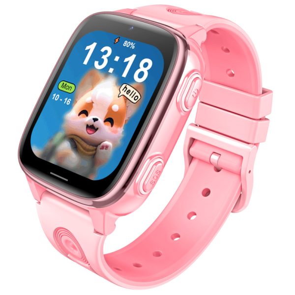 INTIME GPS smartwatch για παιδιά IT-073, 1.83", κάμερα, 4G, IPX5, ροζ