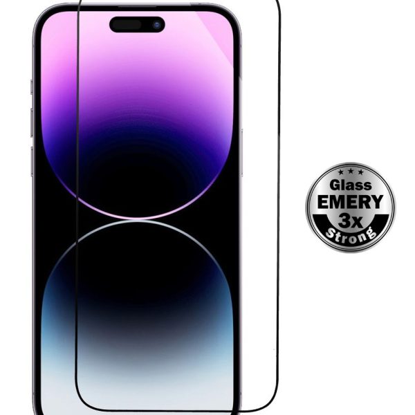 POWERTECH tempered glass Emery 5D TGC-0795 για iPhone 17 Pro, full glue