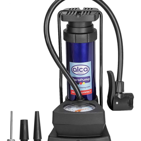 ALCA τρόμπα ποδιού 201300 με μανόμετρο, 160PSI, μπλε