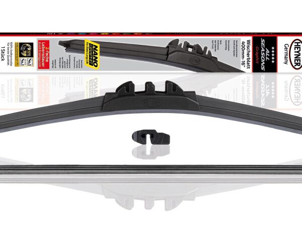 HEYNER υαλοκαθαριστήρας αυτοκινήτου 086000 με ανταλλακτικό λάστιχο, 400mm