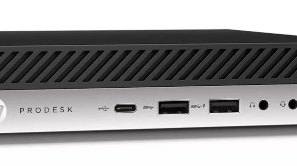 HP PC ProDesk 600 G5 Micro, Refurbished Grade A Repainted, i5-9500T, 8/256GB M.2, FreeDOS