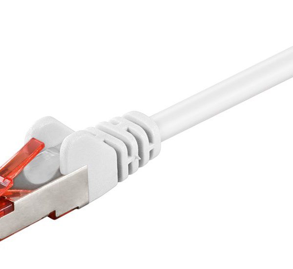 GOOBAY καλώδιο δικτύου 93504, CAT 6 S/FTP, copper, 250MHz, 15m, λευκό