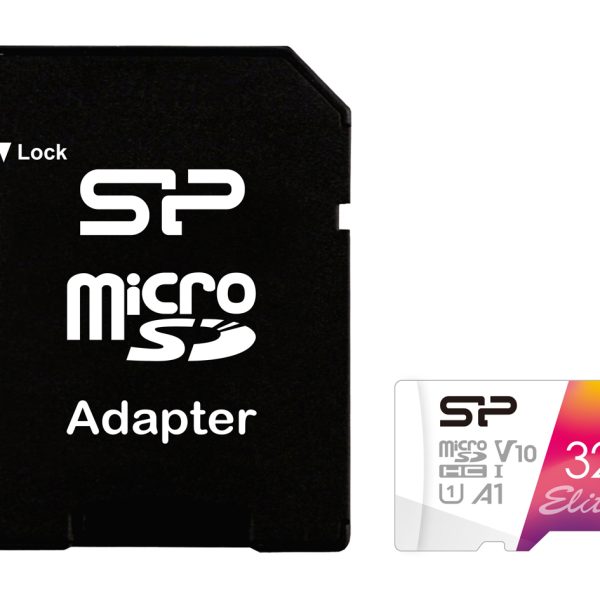 SILICON POWER κάρτα μνήμης microSDXC Elite, 32GB, C10 UHS-I U1 A1 V10