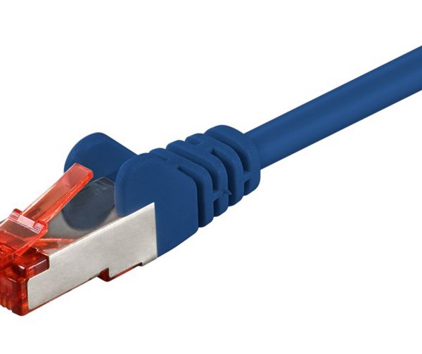 GOOBAY καλώδιο δικτύου 68271, CAT 6 S/FTP, copper, 250MHz, 7.5m, μπλε