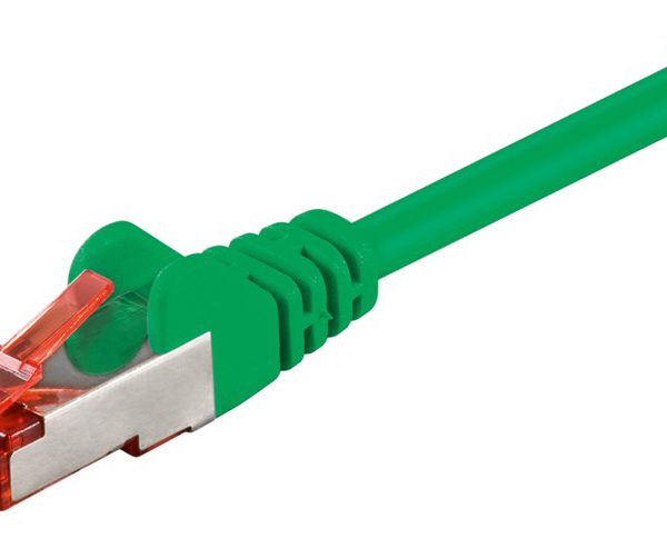 GOOBAY καλώδιο δικτύου 68288, CAT 6 S/FTP, copper, 250MHz, 0.50m, πράσινο