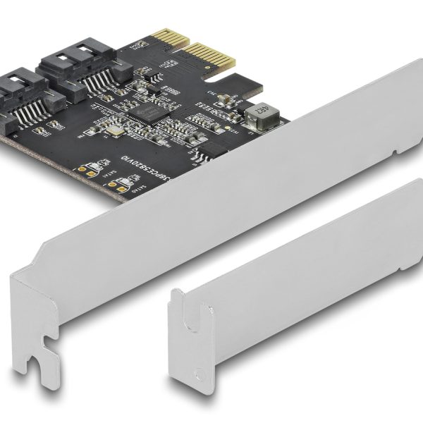 DELOCK κάρτα επέκτασης PCIe σε 2x SATA 90431, 6Gb/s