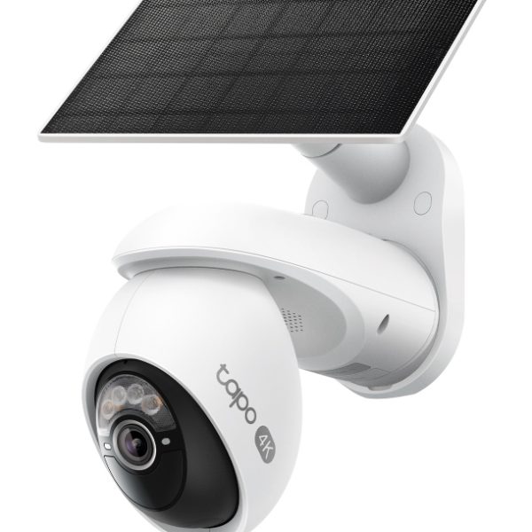 TP-LINK smart ηλιακή κάμερα Tapo C660 KIT, 4K/8MP, WiFi, PTZ, SD, IP65, EU/1.0