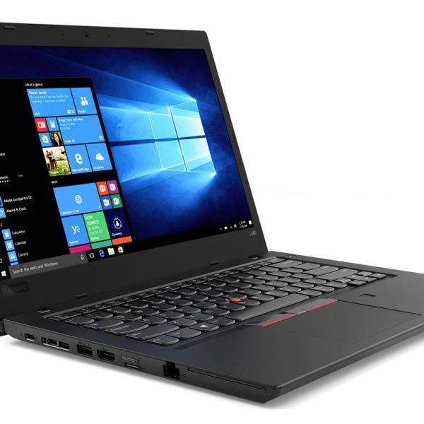 LENOVO Laptop ThinkPad L480, Refurbished Grade A, i5-8350U, 8/256GB NVME, 14", Cam, UHD Graphics 620, FreeDOS