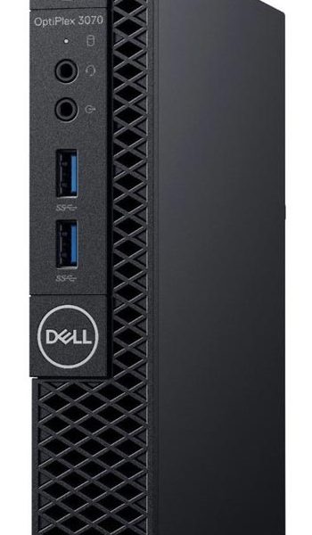 DELL PC OptiPlex 3070 Micro, Refurbished Grade A Repainted, i5-9400T, 8/256GB M.2, FreeDOS